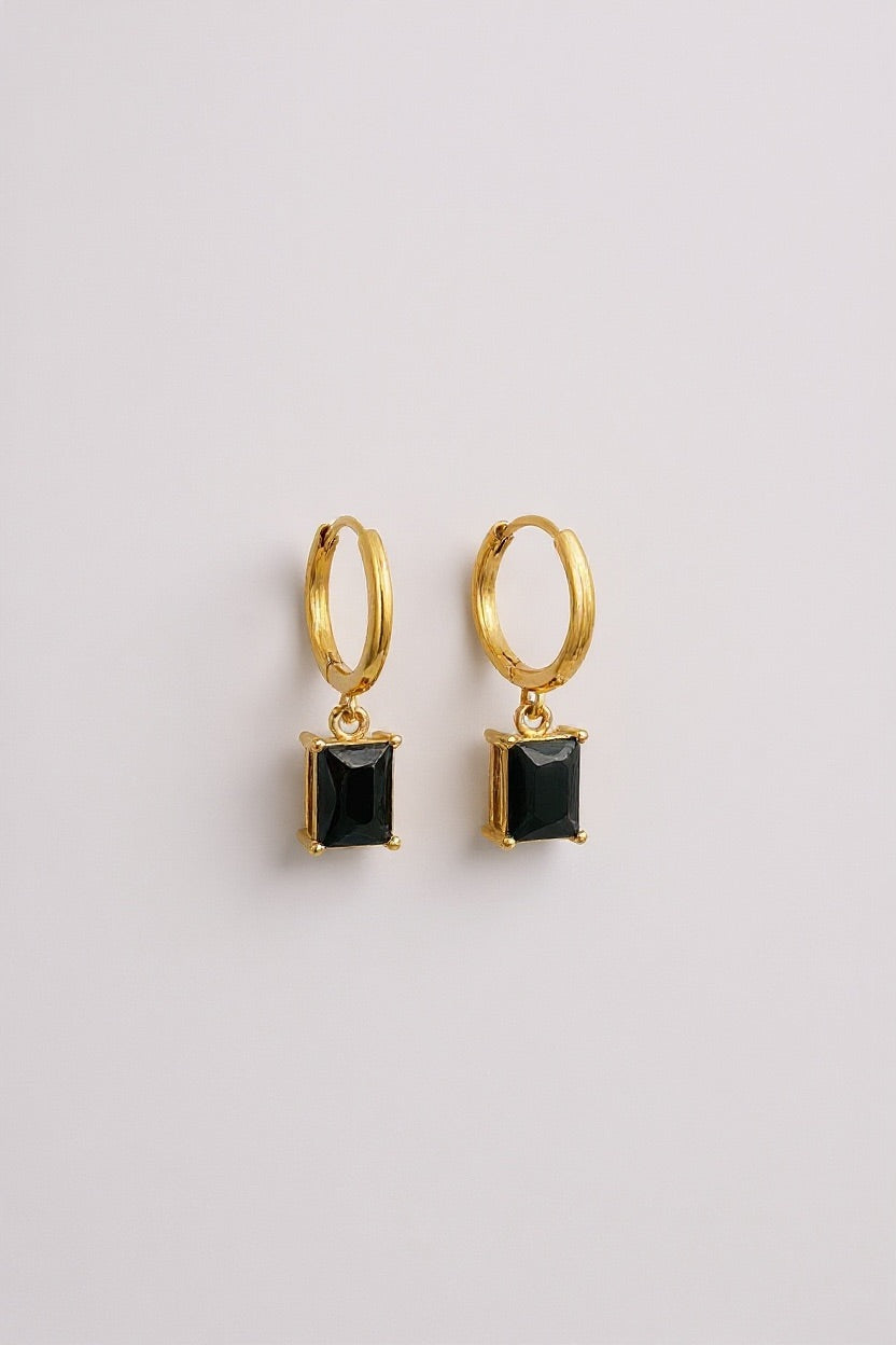 BOUCLES D'OREILLES - ALBA - plaqué or
